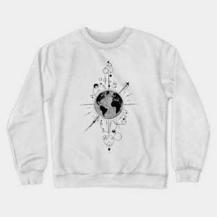 Travel The World Crewneck Sweatshirt